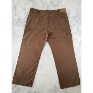 Schmidt Workwear‎ Pants Mens 40x30 Brown Canvas Carpenter